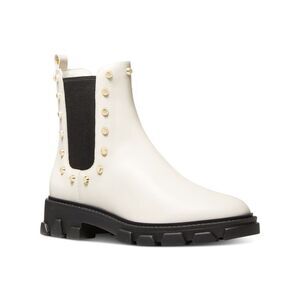 MICHAEL MICHAEL KORS Womens Beige Back Pull-Tab Ridley Leather Chelsea 7 M